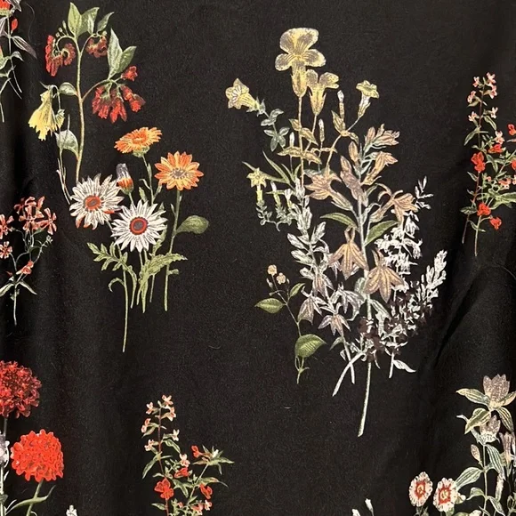 Philosophy Republic black floral dress. Size small - Picture 2 of 7